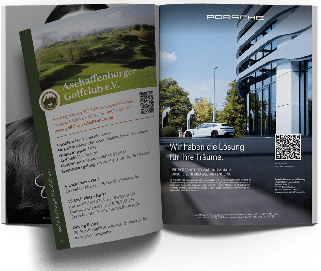 Anzeige Golf Guide Frankfurt Rhein Main